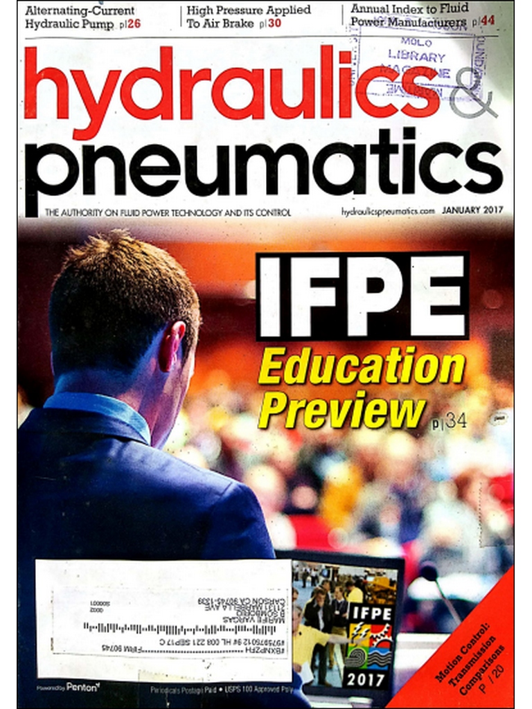 Hydraulics & pneumatics Jan. 2017